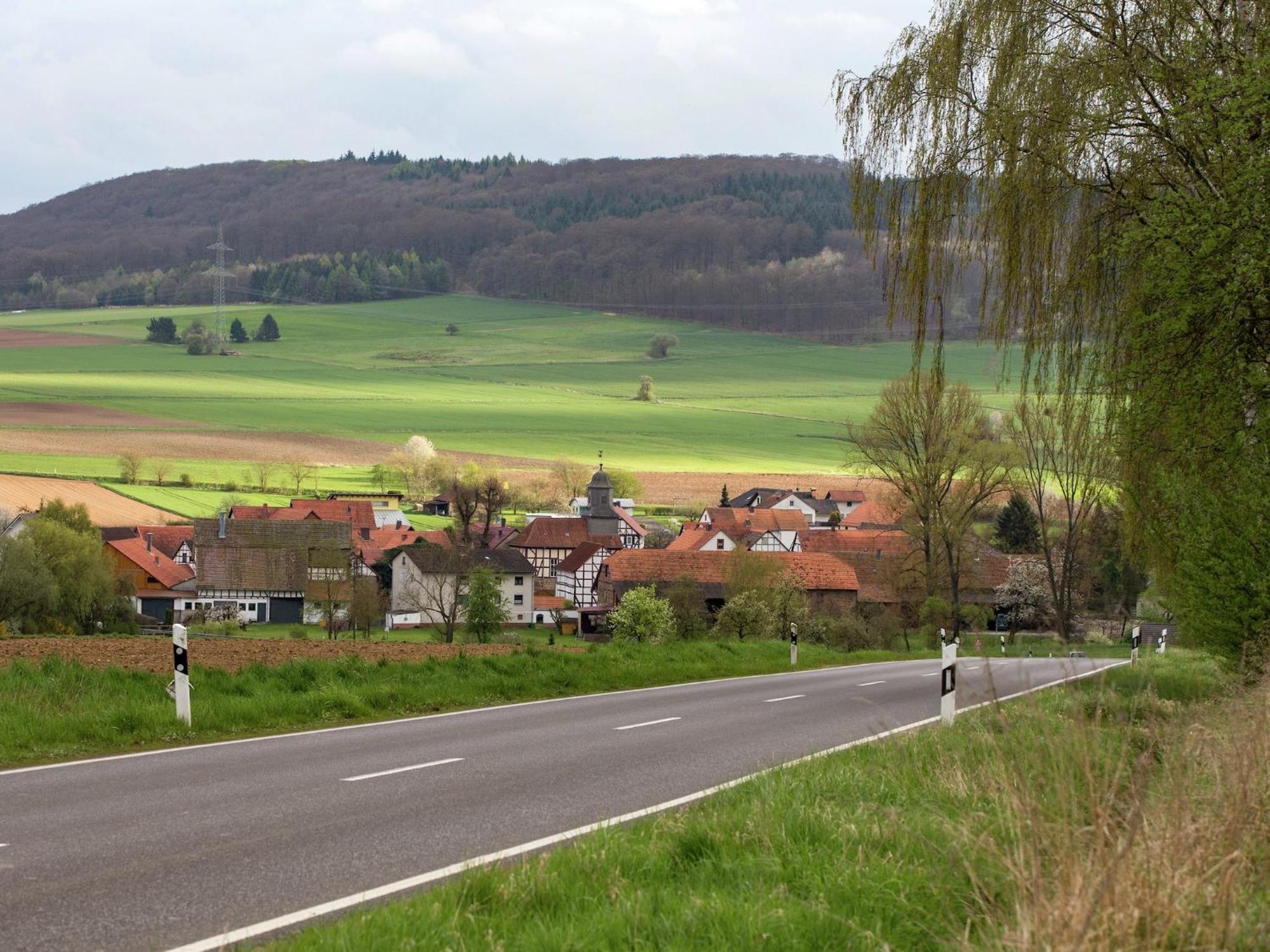 Large Detached Holiday Home In Hesse With Private Garden And Terrace Homberg  Exteriér fotografie