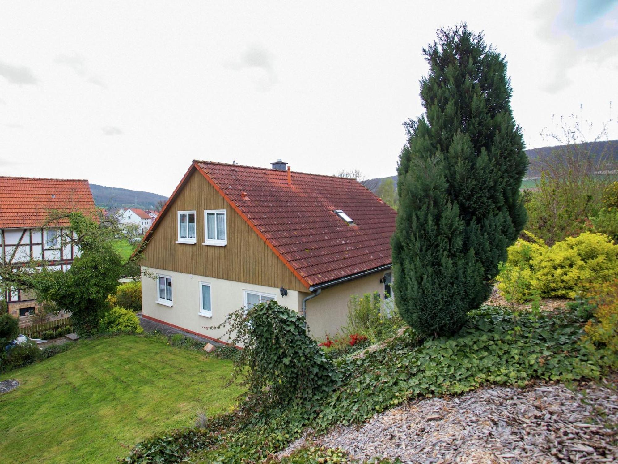 Large Detached Holiday Home In Hesse With Private Garden And Terrace Homberg  Exteriér fotografie
